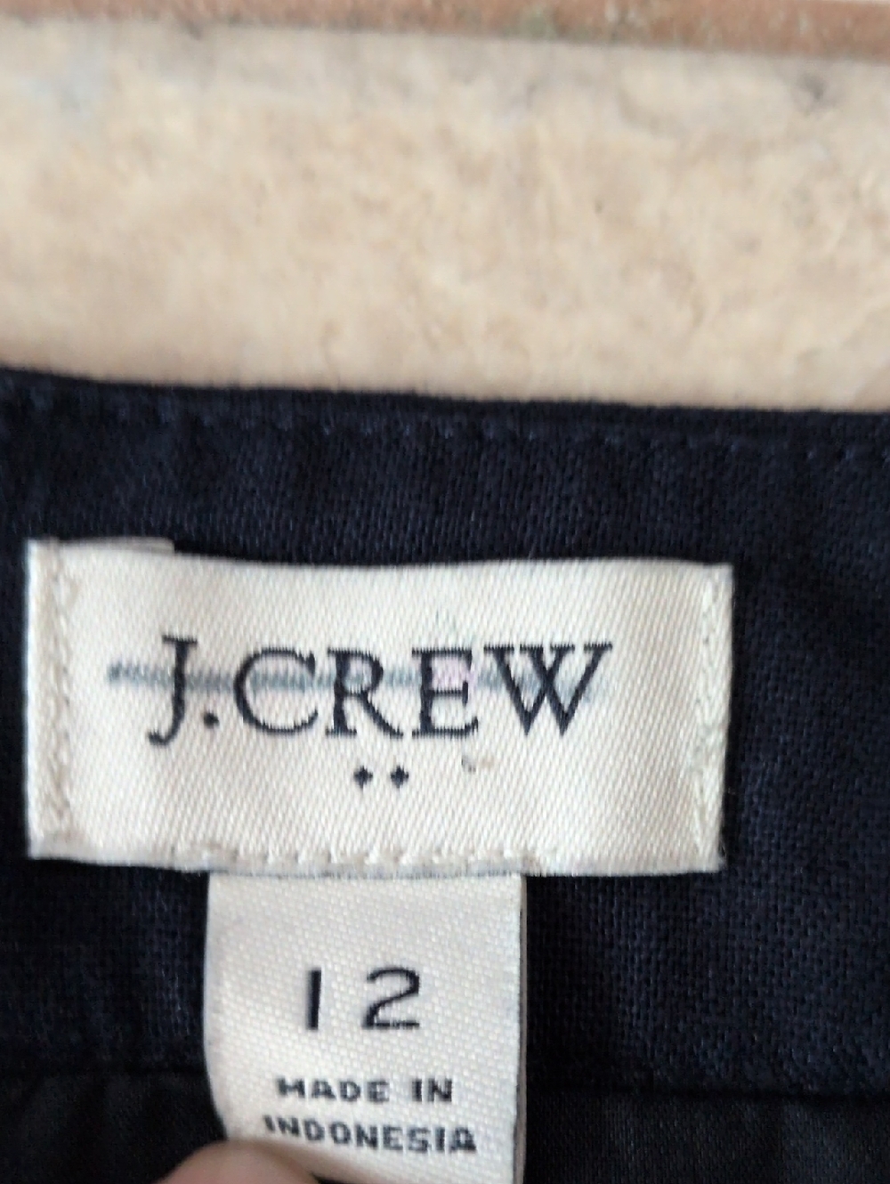 J. Crew Nautical Gold Buttons Skirt Size 12 - Picture 5 of 6